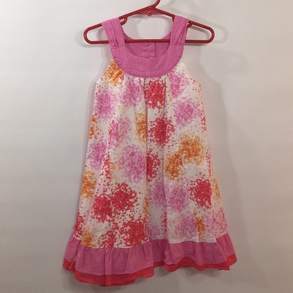 Penelope Mack Other - Bundle 3/$18🛍Girl's Pink White Ruffle Dress